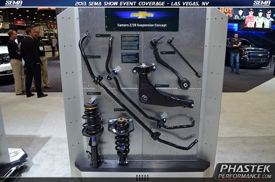 2013 SEMA Show GM Booth 2014 Z/28 Camaro Suspension & Performance